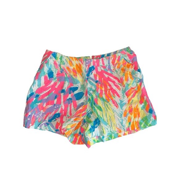 Lilly Pulitzer Liza Shorts Multi-Color Size 4 - Picture 1 of 4